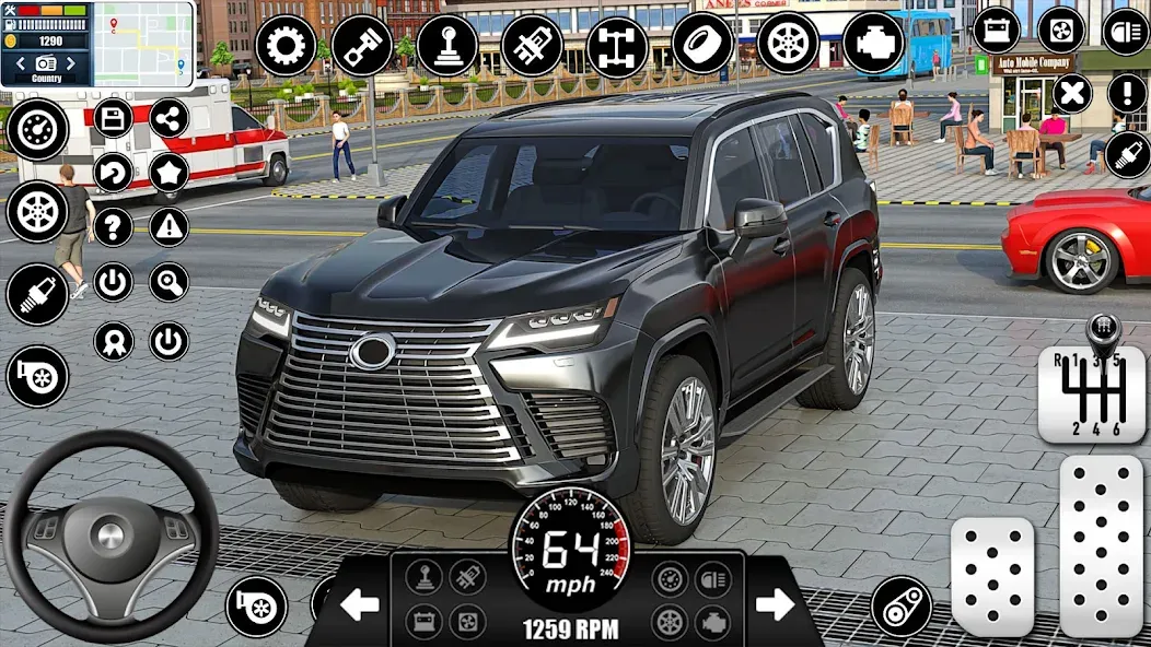 Car Driving School : Car Games (Автошкола) МОД/Взлом [Деньги, Монеты и Меню MOD] Screenshot 2