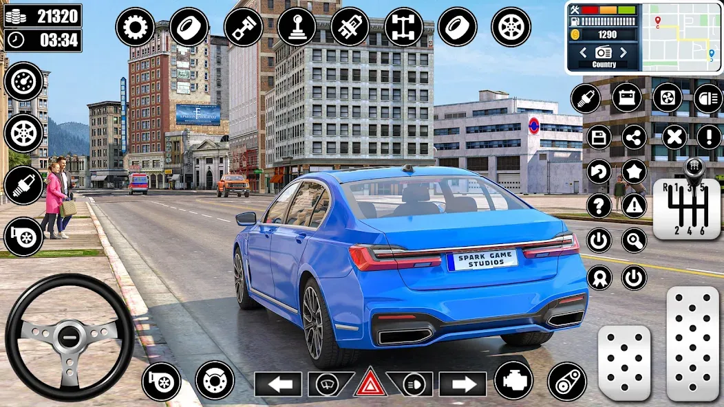 Car Driving School : Car Games (Автошкола) МОД/Взлом [Деньги, Монеты и Меню MOD] Screenshot 4