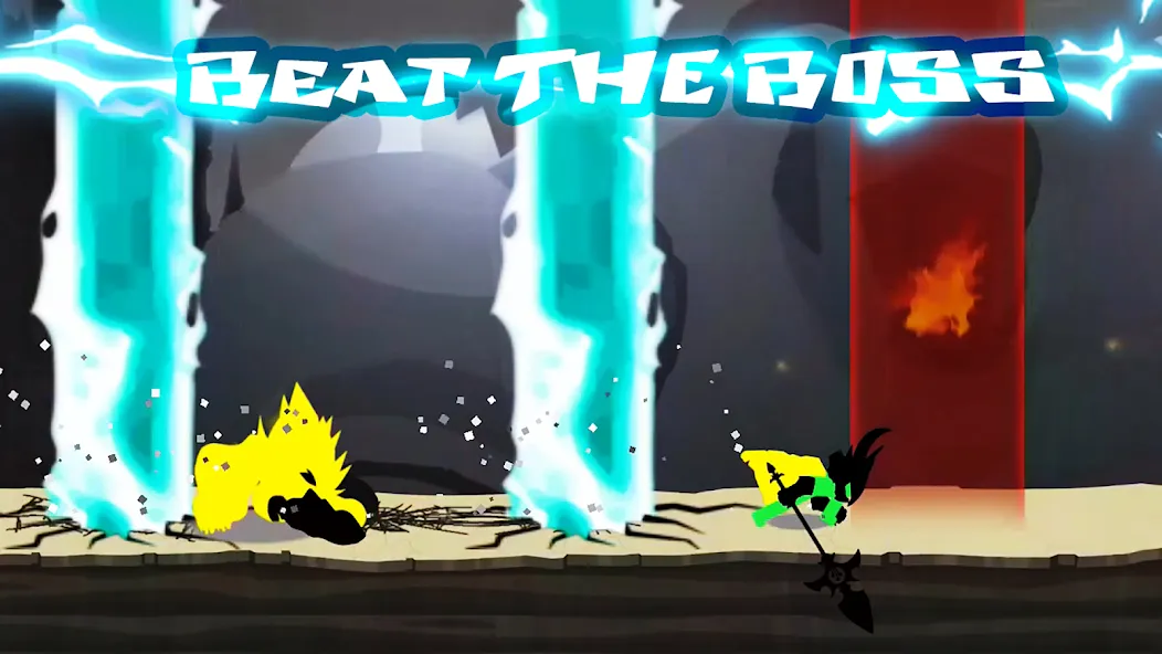 Stickman The Flash (Стикмэн Флэш) МОД/Взлом [Бесконечные деньги, Монеты и Мега MOD] Screenshot 2