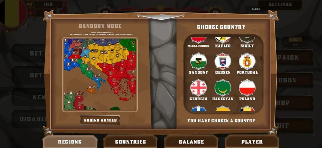 World conquest: Europe 1812 (Всемирное завоевание) МОД/Взлом [Бесконечные деньги, Монеты и Мега MOD] Screenshot 2