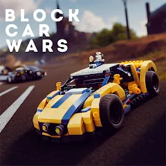 Скачать Block Car Wars Brick Car Crash Взлом (Много денег) на Андроид бесплатно
