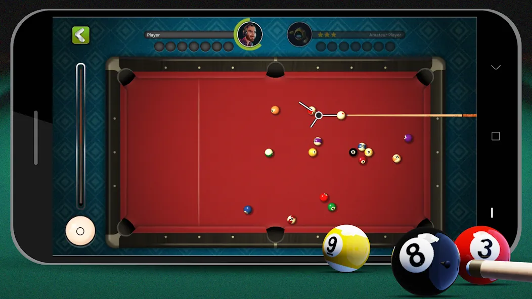 8 Ball Billiards Offline Pool (Балл Бильярд Оффлайн Пул) МОД/Взлом [Много монет, Открытые уровни и Мега MOD] Screenshot 5