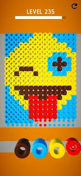 Hama Beads: Colorful Puzzles (Хама бидс) МОД/Взлом [Много денег, Монет и Все открыто] Screenshot 1