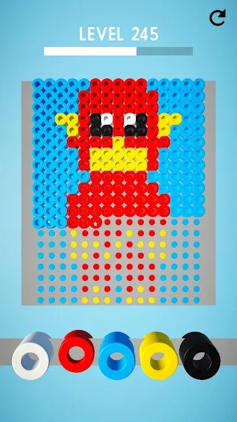 Hama Beads: Colorful Puzzles (Хама бидс) МОД/Взлом [Много денег, Монет и Все открыто] Screenshot 4