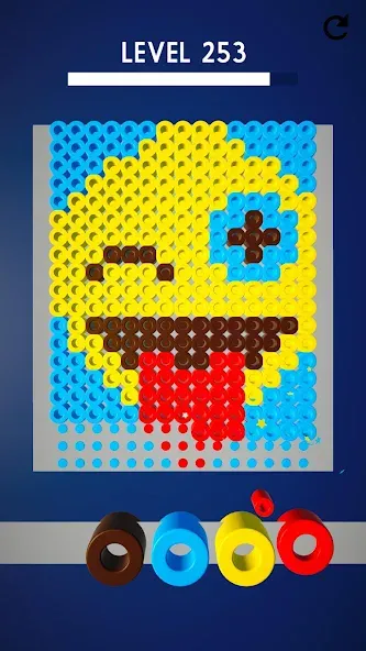 Hama Beads: Colorful Puzzles (Хама бидс) МОД/Взлом [Много денег, Монет и Все открыто] Screenshot 5