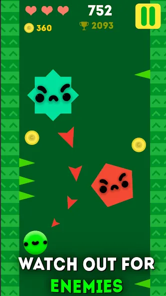 Smile & Spikes МОД/Взлом [Много монет, Открытые уровни и Мега MOD] Screenshot 3