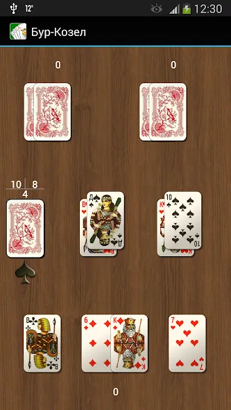 Карточная игра Бур-Козел МОД/Взлом [Деньги, Монеты и Меню MOD] Screenshot 1
