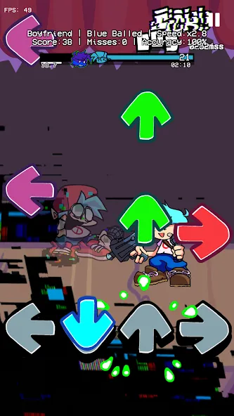 Corrupted Finn Darkness Battle (ФНФ Финн Пибби Корруптед Мод) МОД/Взлом [Меню, Бесконечные монеты и Открытые уровни] Screenshot 2