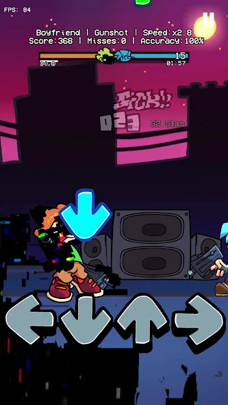 Corrupted Finn Darkness Battle (ФНФ Финн Пибби Корруптед Мод) МОД/Взлом [Меню, Бесконечные монеты и Открытые уровни] Screenshot 4