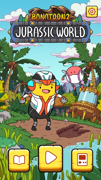 BANATOON2: Jurassic World! (БАНАТУН2) МОД/Взлом [Деньги, Монеты и Меню MOD] Screenshot 1