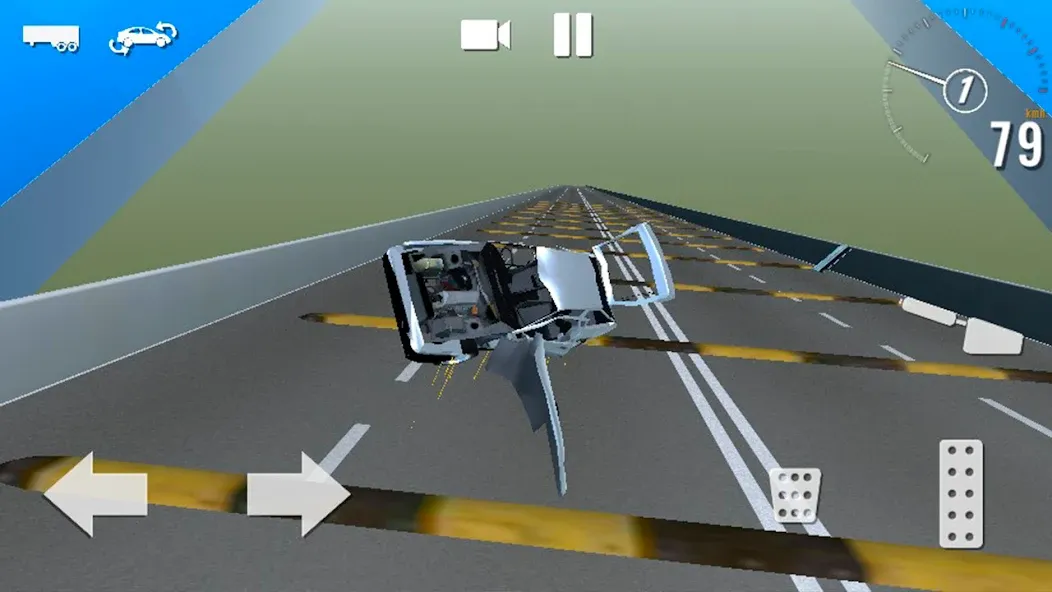Car Crash Simulator: Accident (Кар Симулятор Столкновений) МОД/Взлом [Меню, Бесконечные монеты и Открытые уровни] Screenshot 4