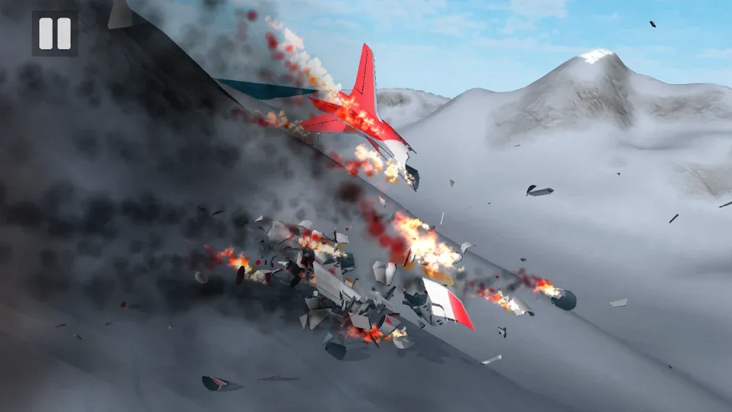 Plane Crash: Flight Simulator (Плейн Краш) МОД/Взлом [Много денег, Монет и Все открыто] Screenshot 3
