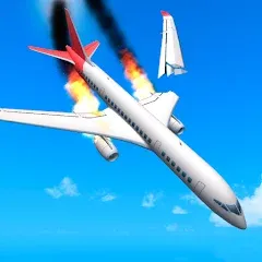 Скачать Plane Crash: Flight Simulator Взлом (Все самолеты открыты) на Android