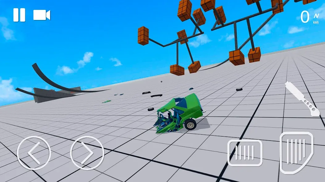 Russian Car Crash Simulator (Рашн Кар Краш Симулятор) МОД/Взлом [Много денег, Монет и Все открыто] Screenshot 3