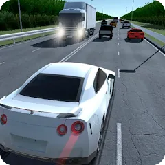 Скачать Traffic Racer Speeding Highway Взлом (много денег) на Андроид бесплатно