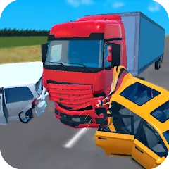 Скачать Truck Crash Simulator Accident Взлом (много денег) на Андроид бесплатно