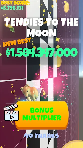 Stonks To The Moon (Стонкс ту зе Мун стоки на Луну) МОД/Взлом [Меню, Бесконечные монеты и Открытые уровни] Screenshot 2