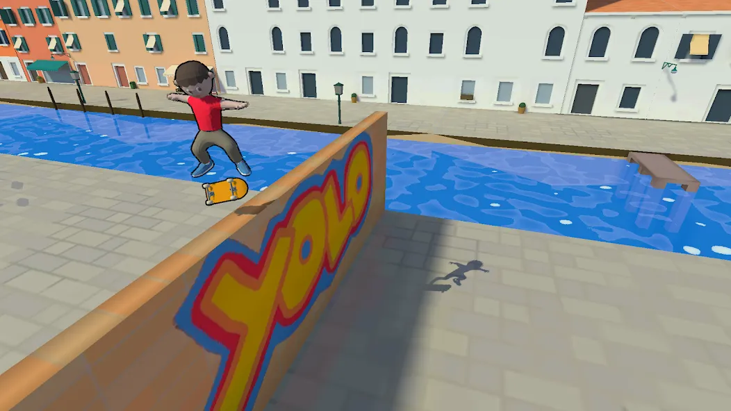 Skate King: Skateboard Stunts (Скейт Кинг) МОД/Взлом [Бесконечные деньги, Монеты и Мега MOD] Screenshot 2