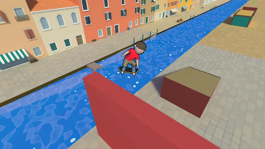 Skate King: Skateboard Stunts (Скейт Кинг) МОД/Взлом [Бесконечные деньги, Монеты и Мега MOD] Screenshot 4