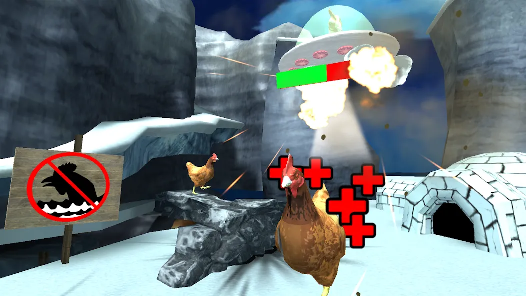 Cluck Shot: Chicken War FPS (Клак Шот) МОД/Взлом [Много денег, Монет и Все открыто] Screenshot 5
