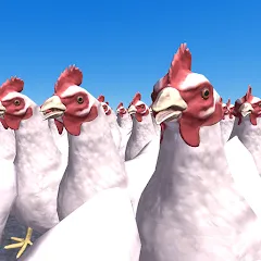 Скачать взломанный Cluck Shot: Chicken War FPS на Андроид (Мод: Много денег)
