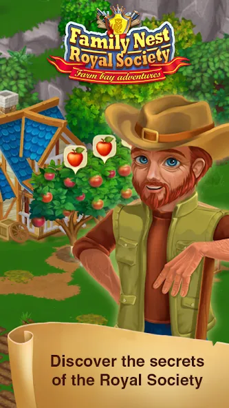 Family Nest: Royal Farms МОД/Взлом [Много монет, Открытые уровни и Мега MOD] Screenshot 1