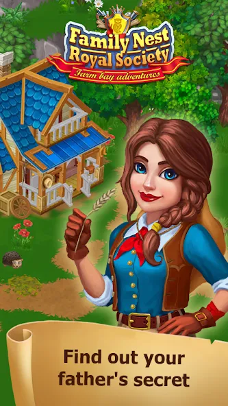 Family Nest: Royal Farms МОД/Взлом [Много монет, Открытые уровни и Мега MOD] Screenshot 2
