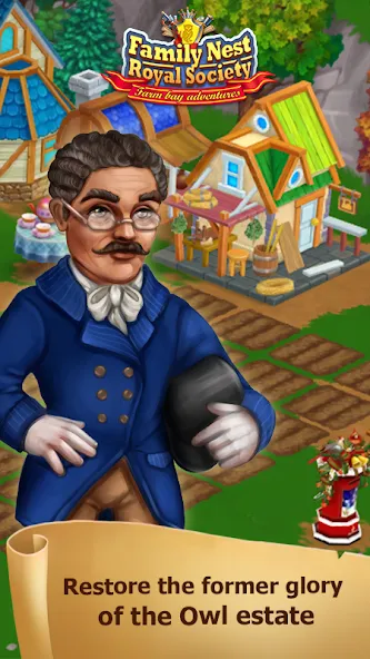 Family Nest: Royal Farms МОД/Взлом [Много монет, Открытые уровни и Мега MOD] Screenshot 3