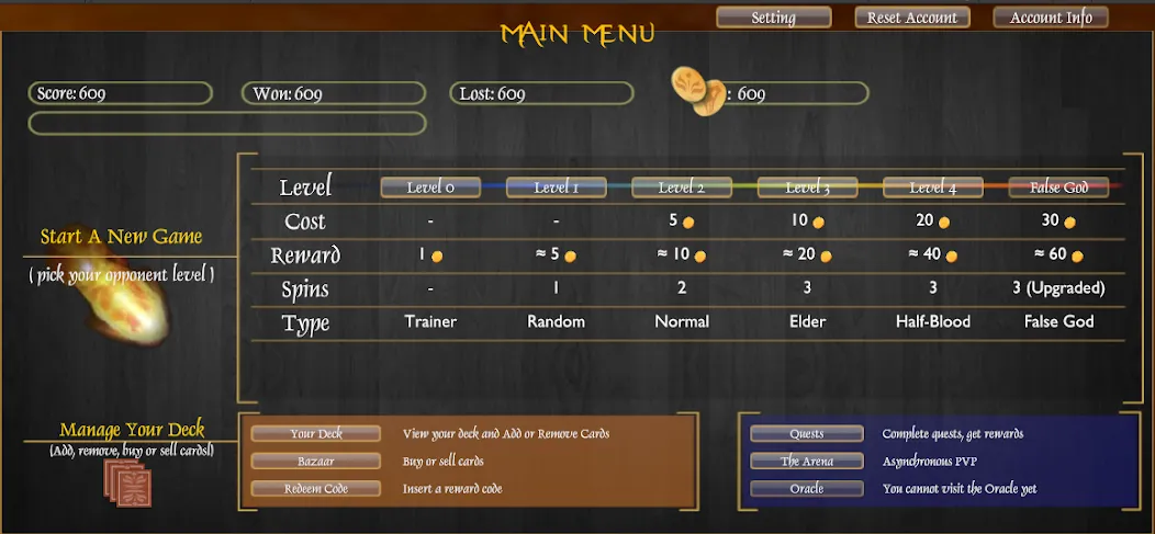Elements the Game Revival (Элементы Игры Возрождение) МОД/Взлом [Деньги, Монеты и Меню MOD] Screenshot 2