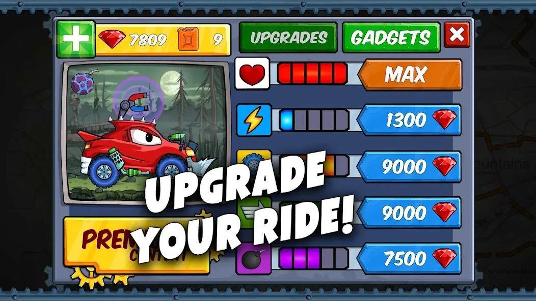 Car Eats Car - Apocalypse Race (Кар Итс Кар) МОД/Взлом [Много монет, Открытые уровни и Мега MOD] Screenshot 3