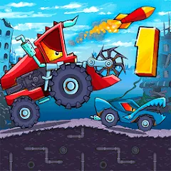 Скачать Car Eats Car - Apocalypse Race Взлом (много денег) на Android бесплатно
