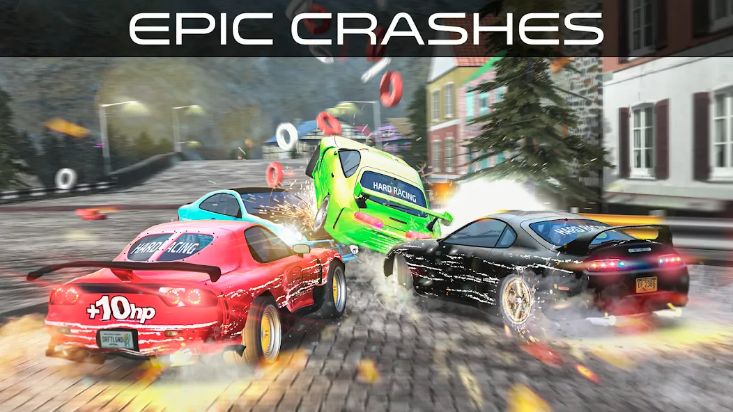 Hard Racing - Real Drag Racing (Хард Рейсинг) МОД/Взлом [Много монет, Открытые уровни и Мега MOD] Screenshot 3