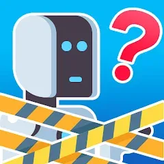 Скачать No Robots Allowed - Crazy Quiz (Взлом: Все подсказки разблокированы) на Android бесплатно