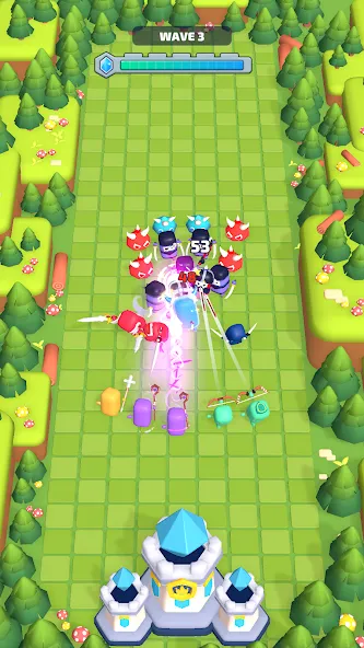 Dice Roll Defense (Дайс Ролл Дефенс) МОД/Взлом [Много денег, Монет и Все открыто] Screenshot 2