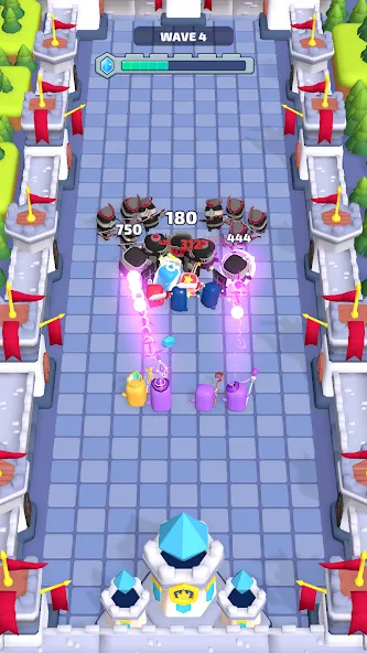 Dice Roll Defense (Дайс Ролл Дефенс) МОД/Взлом [Много денег, Монет и Все открыто] Screenshot 5