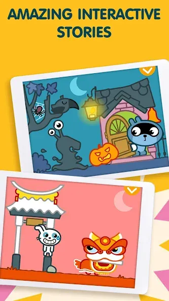 Pango Kids: Fun Learning Games МОД/Взлом [Бесконечные деньги, Монеты и Мега MOD] Screenshot 3