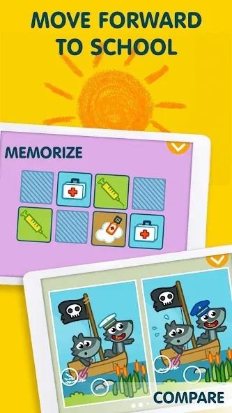 Pango Kids: Fun Learning Games МОД/Взлом [Бесконечные деньги, Монеты и Мега MOD] Screenshot 5