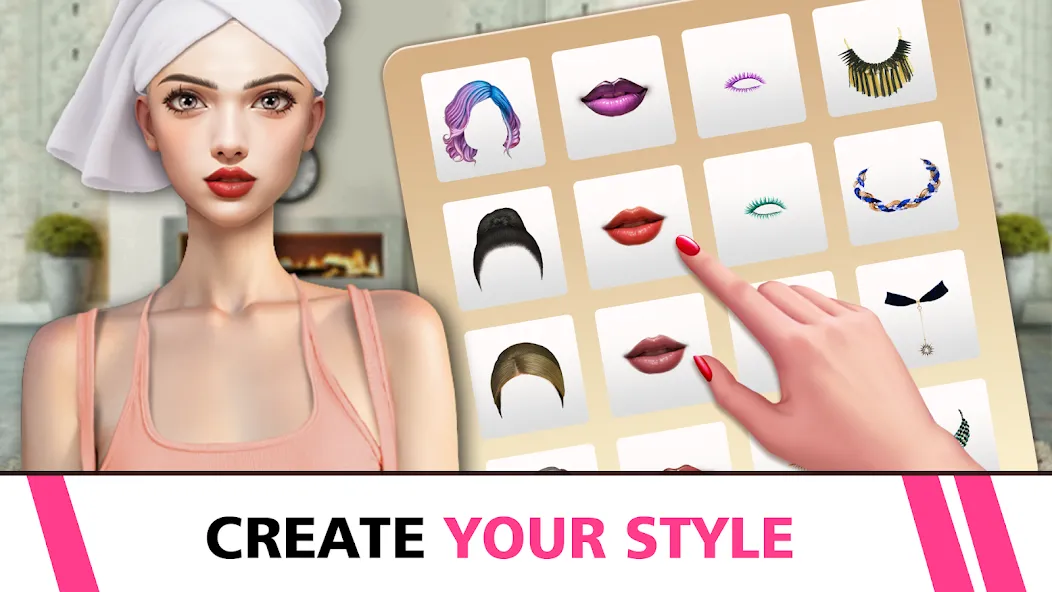 Doll Dress Up:Makeover Girls МОД/Взлом [Деньги, Монеты и Меню MOD] Screenshot 1