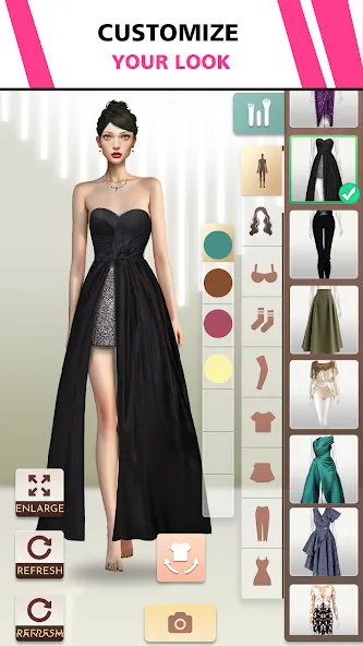 Doll Dress Up:Makeover Girls МОД/Взлом [Деньги, Монеты и Меню MOD] Screenshot 4