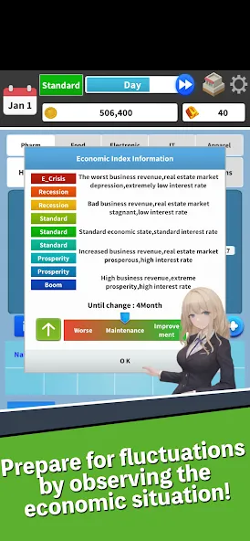 Stock Game - Capitalism МОД/Взлом [Много денег, Монет и Все открыто] Screenshot 5