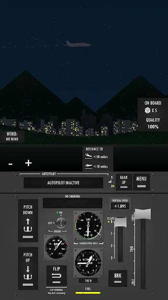 Flight Simulator 2d - sandbox МОД/Взлом [Меню, Бесконечные монеты и Открытые уровни] Screenshot 3
