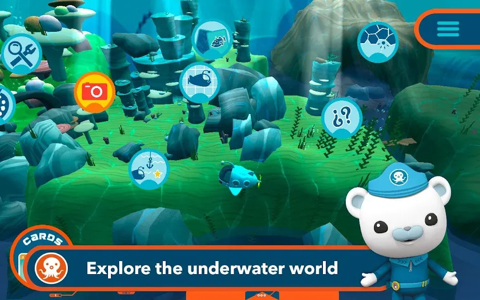 Octonauts and the Whale Shark МОД/Взлом [Много денег, Монет и Все открыто] Screenshot 1