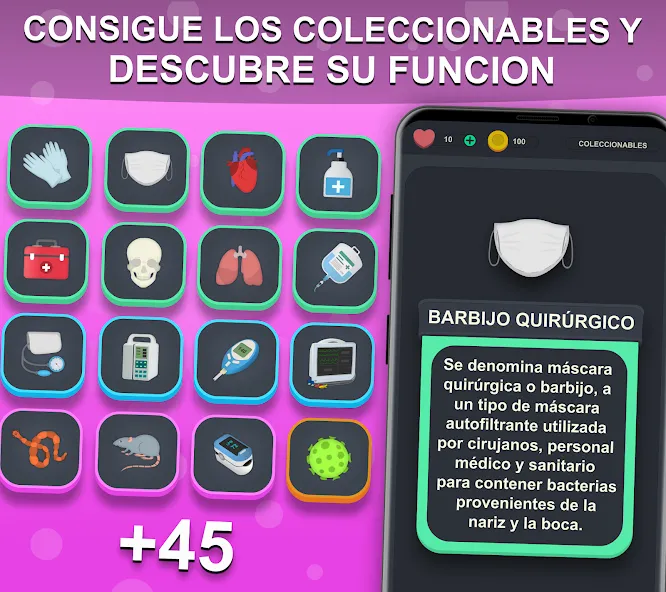 Doctor Trivia - Quiz Medicina (Доктор Тривия) МОД/Взлом [Много денег, Монет и Все открыто] Screenshot 3
