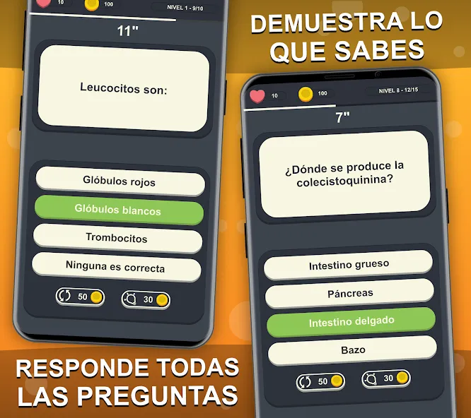 Doctor Trivia - Quiz Medicina (Доктор Тривия) МОД/Взлом [Много денег, Монет и Все открыто] Screenshot 4