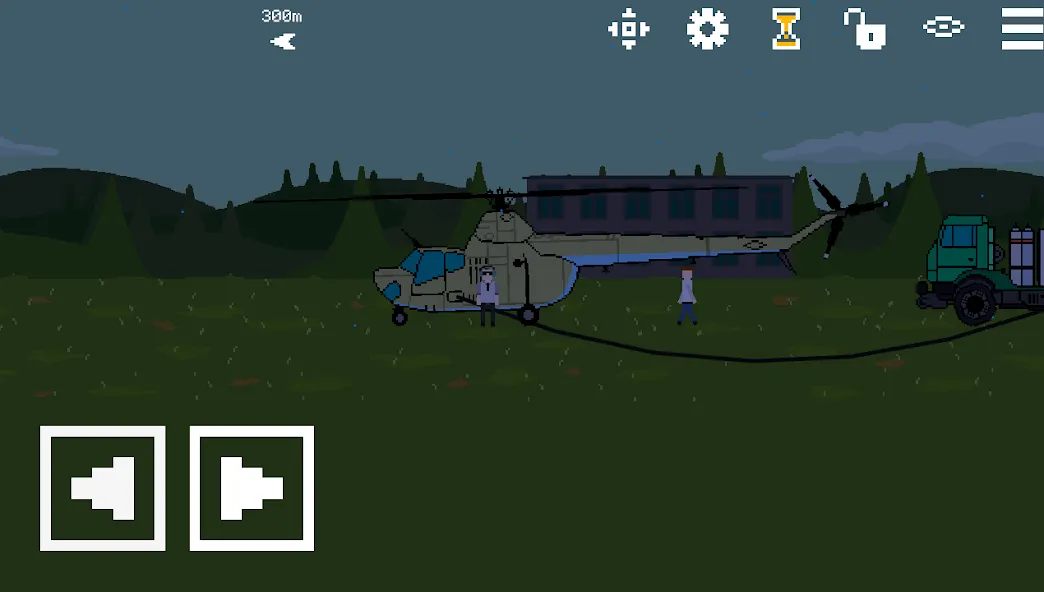 Pixel Helicopter Simulator (Пиксельный симулятор вертолета) МОД/Взлом [Много монет, Открытые уровни и Мега MOD] Screenshot 5