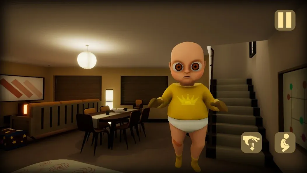 The Baby In Yellow МОД/Взлом [Деньги, Монеты и Меню MOD] Screenshot 1