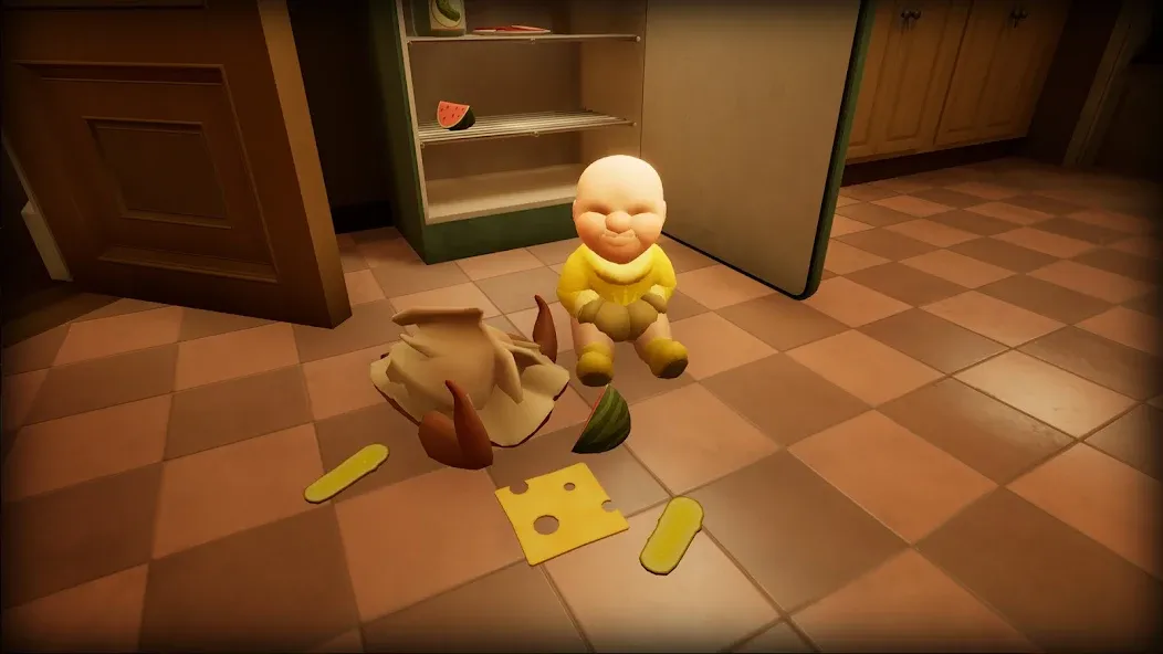 The Baby In Yellow МОД/Взлом [Деньги, Монеты и Меню MOD] Screenshot 4