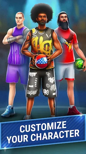 3pt Contest: Basketball Games МОД/Взлом [Много денег, Монет и Все открыто] Screenshot 3