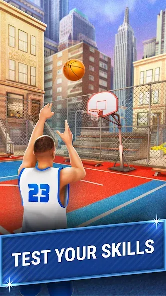 3pt Contest: Basketball Games МОД/Взлом [Много денег, Монет и Все открыто] Screenshot 4