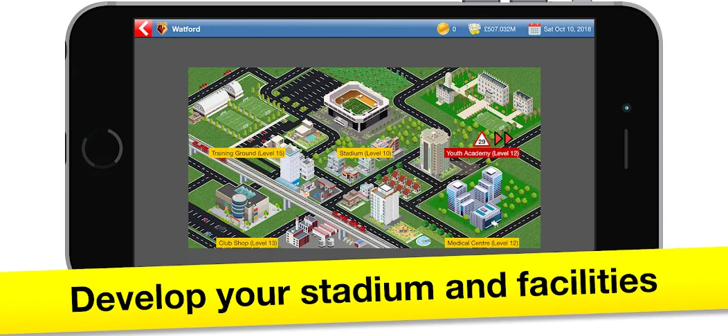 Soccer Tycoon: Football Game МОД/Взлом [Деньги, Монеты и Меню MOD] Screenshot 2